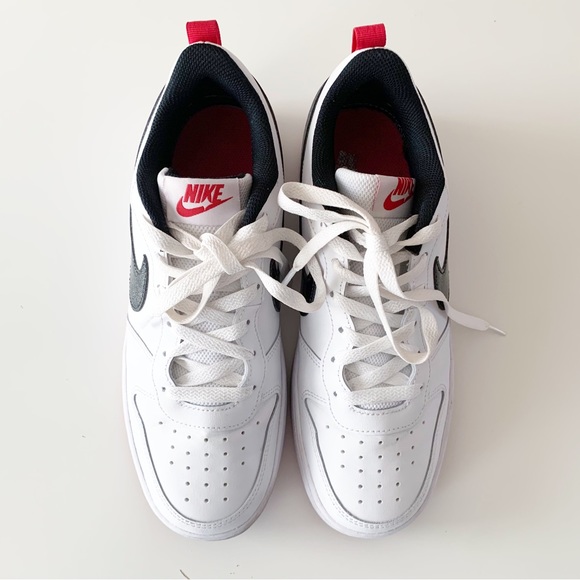 Nike Court Borough Low 2 SE (GS) 'White Very Berry' size 7Y - Picture 6 of 6